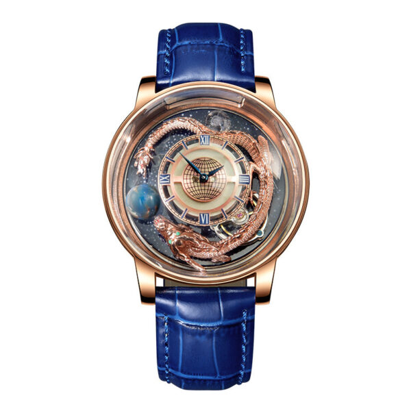 Men's Fashion Tourbillon Good Luck Comes Watch - Image 2